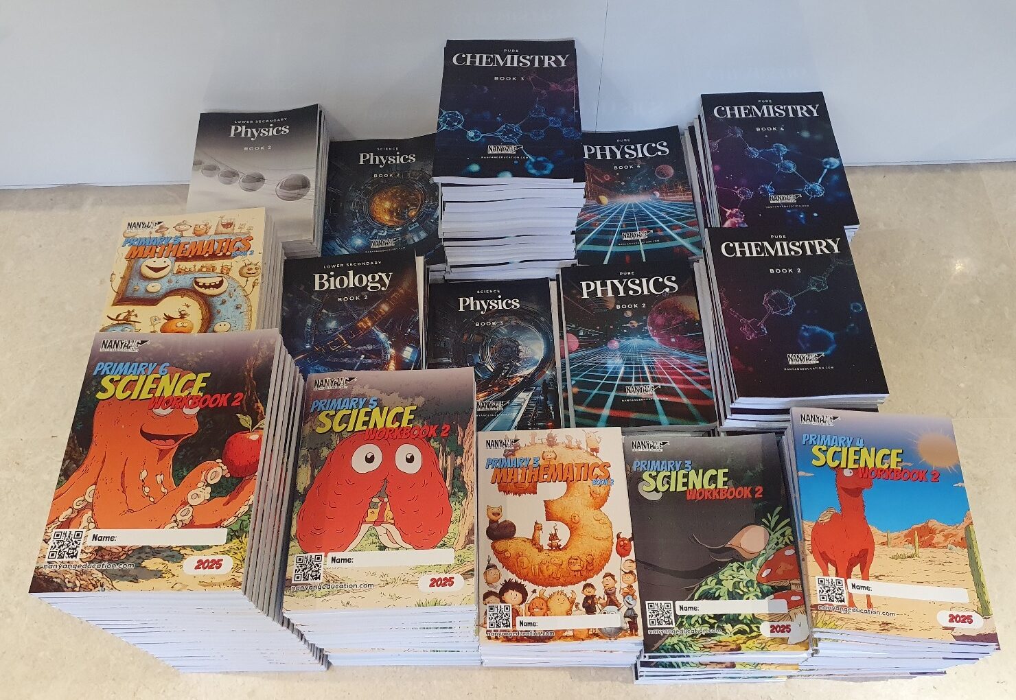 An image example of large print volume (bulk printing) of book printing services provided by Print Print.