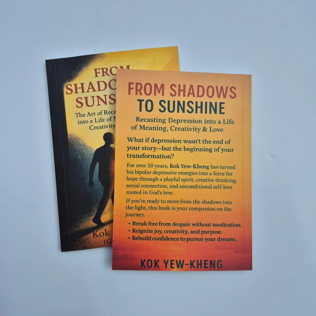 Perfect binding book printing in Singapore – professionally printed softcover book with glued spine.