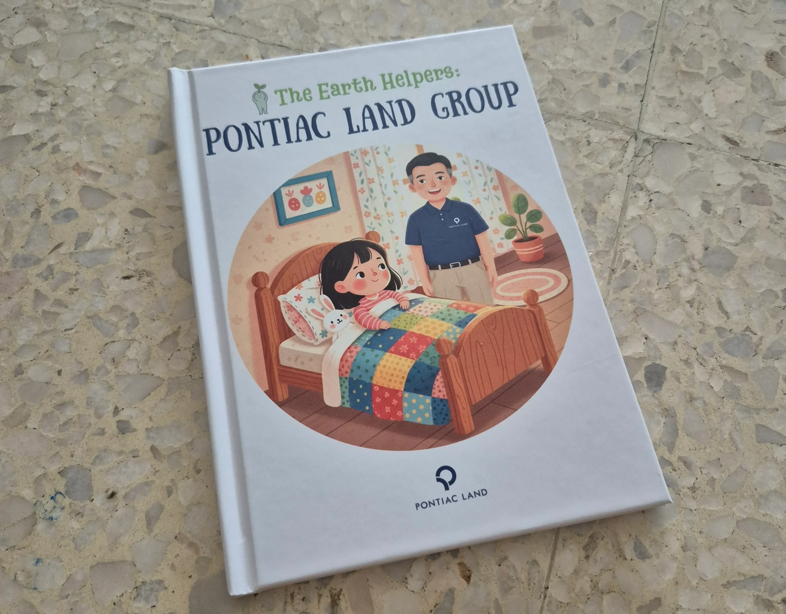 Printed case hardcover book example illustrating how cover design and materials contribute to the overall hardcover book finish and professional presentation.