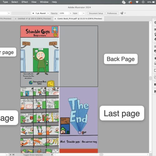 edit and design template